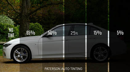 shades of window tint in paterson auto tint